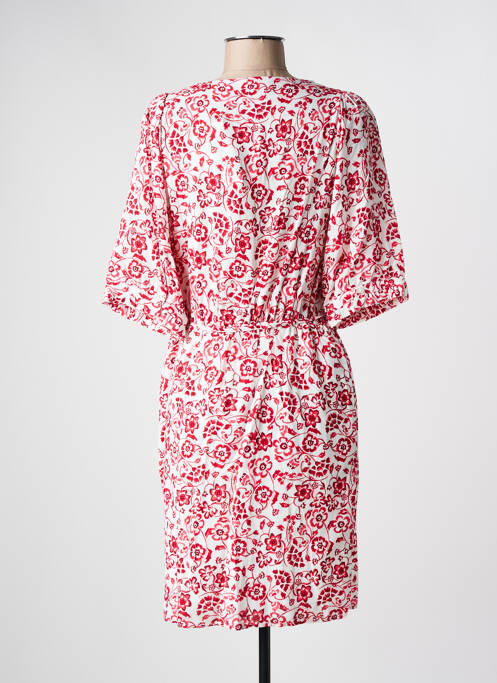 Robe mi-longue blanc C'EST BEAU LA VIE pour femme