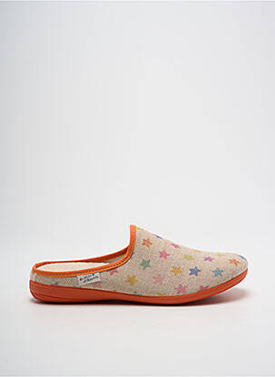 Chaussons/Pantoufles orange LA MAISON DE L'ESPADRILLE pour femme