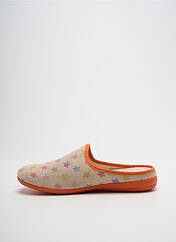 Chaussons/Pantoufles orange LA MAISON DE L'ESPADRILLE pour femme seconde vue