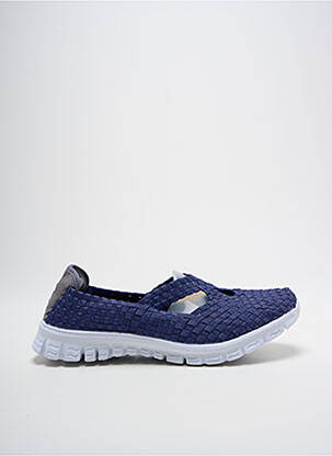 Chaussures de confort bleu ROCK SPRING pour femme