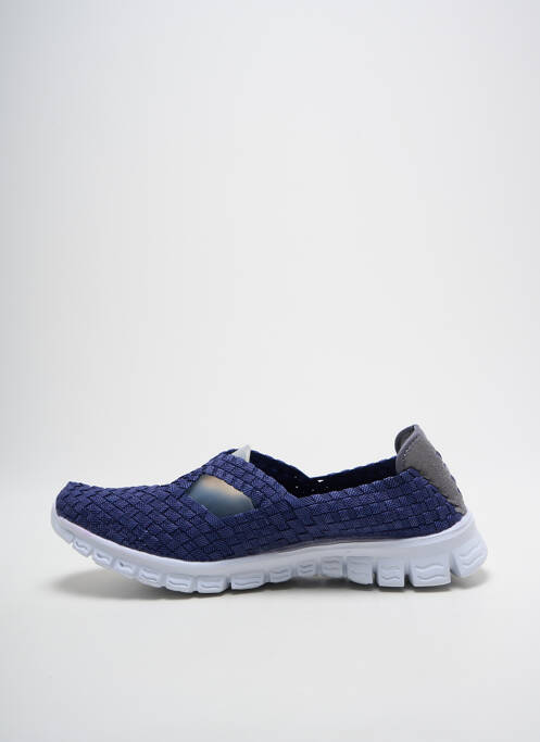 Chaussures de confort bleu ROCK SPRING pour femme