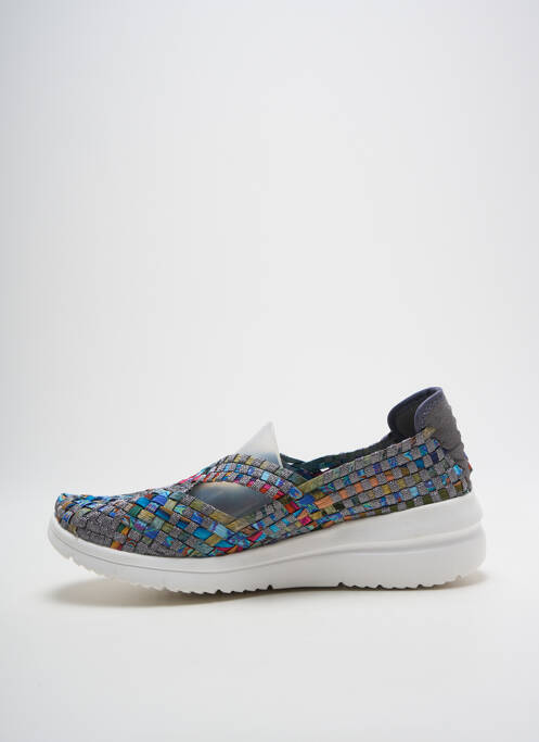 Chaussures de confort argent ROCK SPRING pour femme