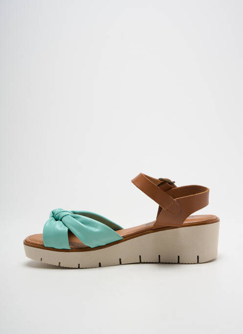 Sandales/Nu pieds bleu COTEMER pour femme