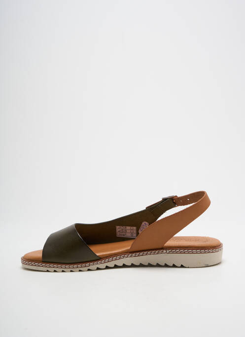 Sandales/Nu pieds vert EVA FRUTOS pour femme