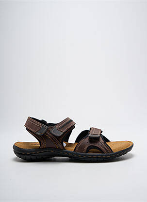 Sandales/nu pieds bout ouvert bout ouvert marron ARIMA homme
