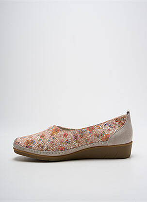 Ballerines impression talon plat jusqu'à 3cm beige ARIMA femme