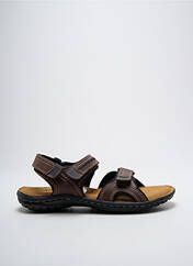 Sandales/Nu pieds marron ARIMA pour homme seconde vue