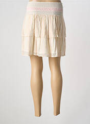 Jupe courte beige SCHOOL RAG pour femme seconde vue