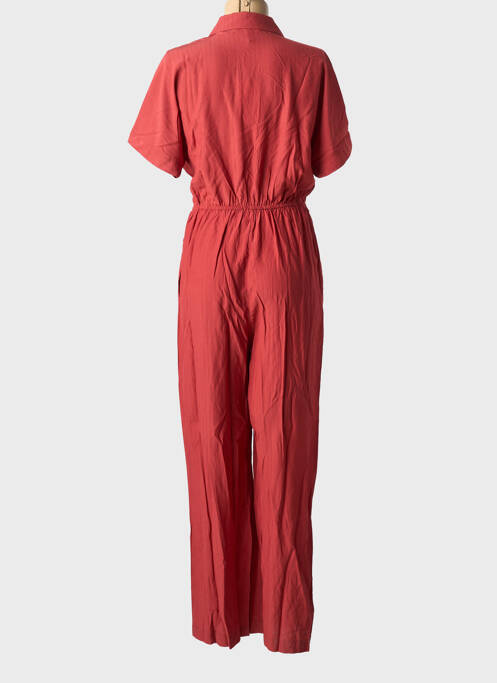 Combi-pantalon orange YUKA pour femme