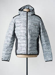 Doudoune manches longues a capuche gris PROJECT X PARIS homme