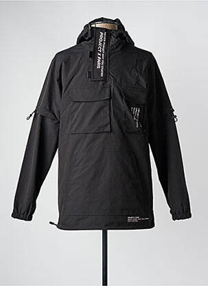 Coupe-vent poches a capuche noir PROJECT X PARIS homme