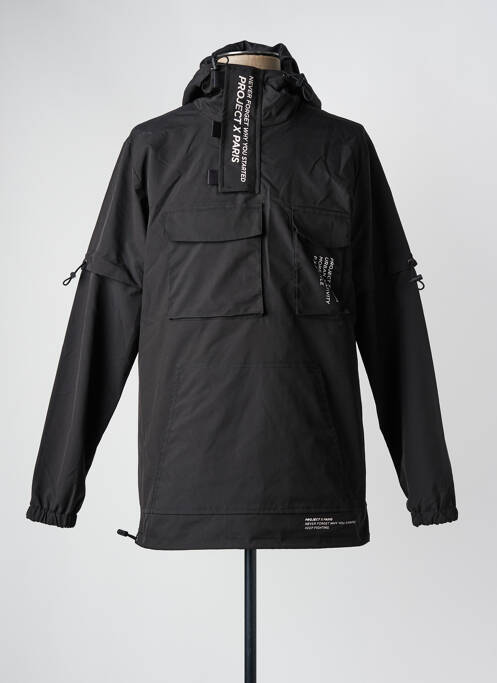 Coupe-vent noir PROJECT X PARIS pour homme