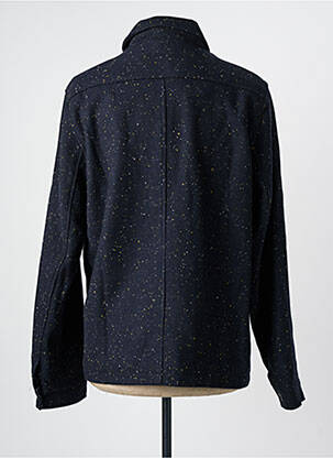 Manteau court col chemisier sans capuche bleu CASUAL FRIDAY homme