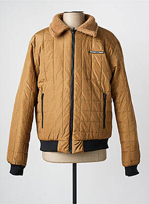 Doudoune manches longues sans capuche marron PROJECT X PARIS homme