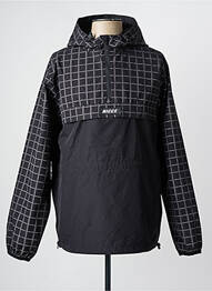 Coupe-vent poches a capuche noir NICCE homme