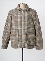 Manteau court poches sans capuche marron MINIMUM homme