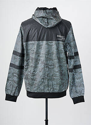 Veste casual resserrée sur le bas noir PROJECT X PARIS homme