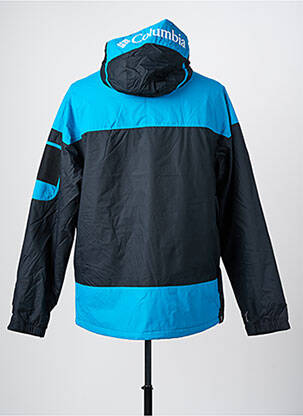 Imperméable finition intérieure doublée a capuche noir COLUMBIA homme