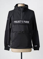 Sweat-shirt à capuche noir PROJECT X PARIS pour homme seconde vue