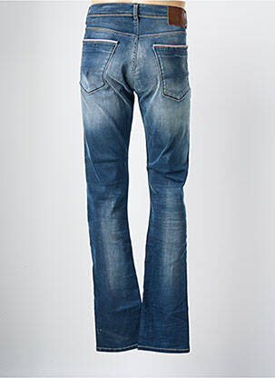 Jeans coupe droite fermeture boutonnée sur le devant taille normale bleu DONOVAN homme