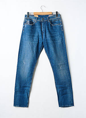Jeans coupe droite fermeture boutonnée sur le devant taille normale bleu KAPORAL homme
