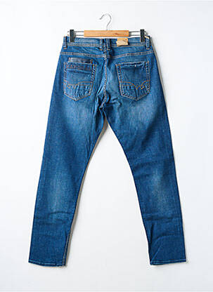Jeans coupe droite fermeture boutonnée sur le devant taille normale bleu KAPORAL homme