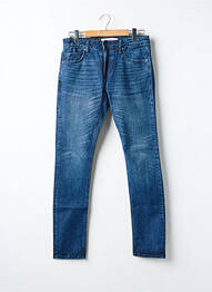 Jeans coupe slim stretch taille normale bleu GUESS homme