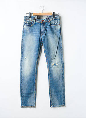 Jeans coupe slim stretch taille normale bleu TEDDY SMITH homme
