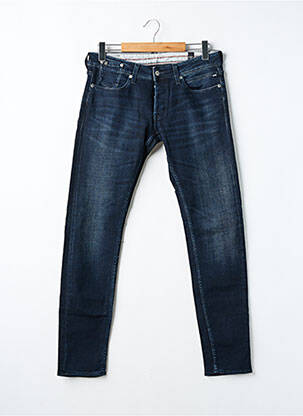 Jeans coupe slim bleu LE TEMPS DES CERISES homme