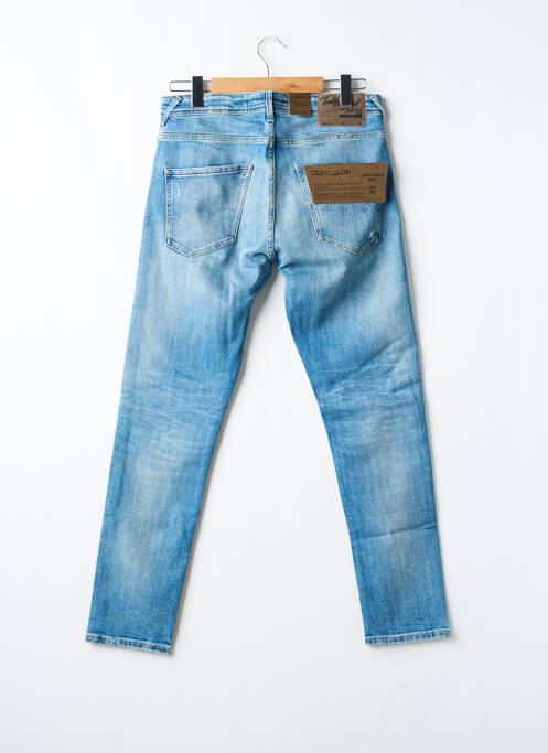 Jeans coupe slim stretch taille normale bleu TEDDY SMITH homme