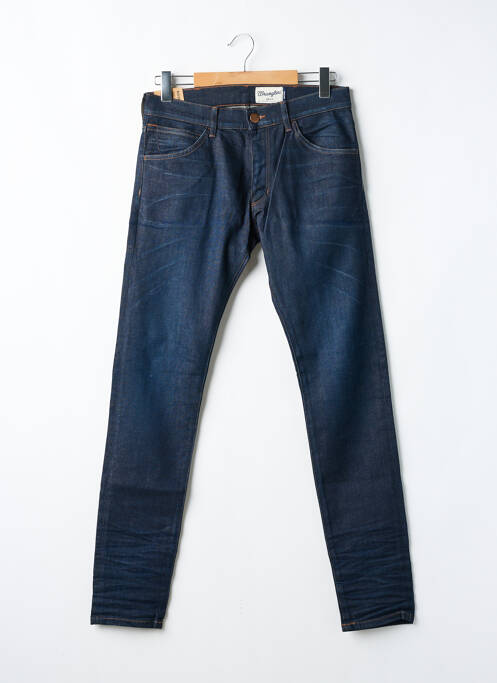 Jeans coupe slim stretch taille normale bleu WRANGLER homme