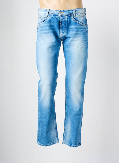 Jeans coupe droite bleu PEPE JEANS pour homme