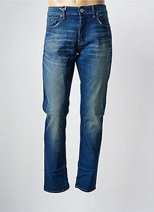 Jeans coupe slim fermeture boutonnée sur le devant taille normale bleu G STAR homme