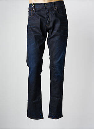 Jeans coupe slim fermeture boutonnée sur le devant taille normale bleu G STAR homme