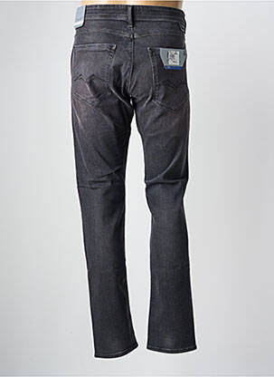 Jeans coupe slim fermeture boutonnée sur le devant taille normale noir REPLAY homme