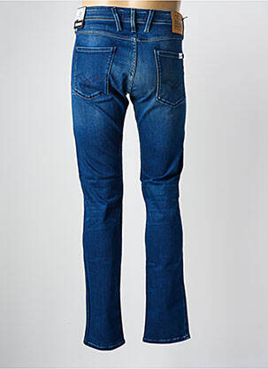 Jeans coupe slim stretch taille basse bleu REPLAY homme