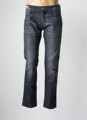 Jeans coupe slim stretch taille basse noir REPLAY homme