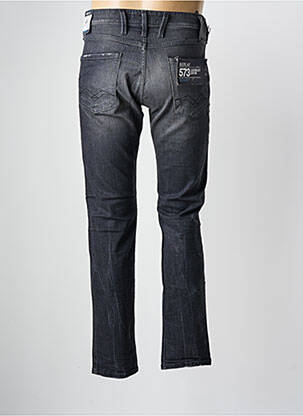 Jeans coupe slim stretch taille basse noir REPLAY homme