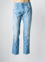 Jeans coupe slim stretch taille normale bleu REPLAY homme