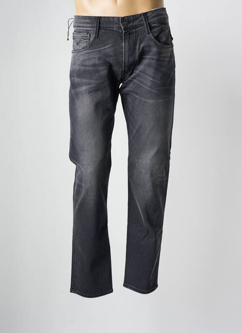 Jeans coupe droite noir REPLAY pour homme