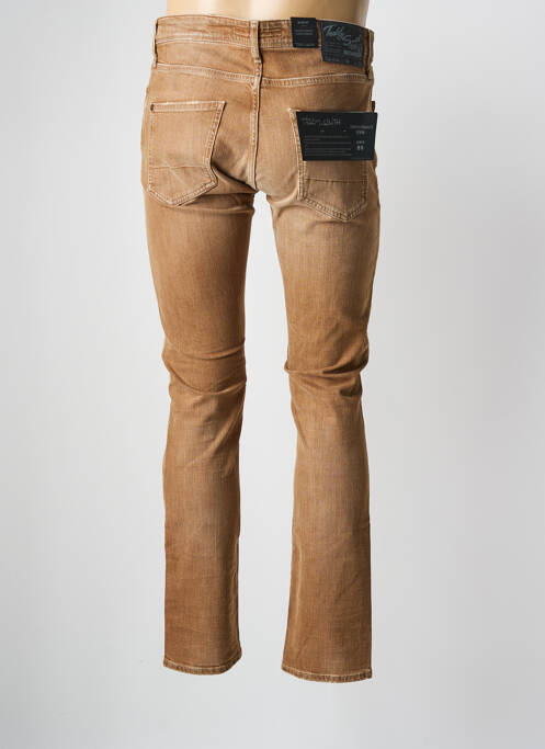 Jeans coupe slim marron TEDDY SMITH pour homme