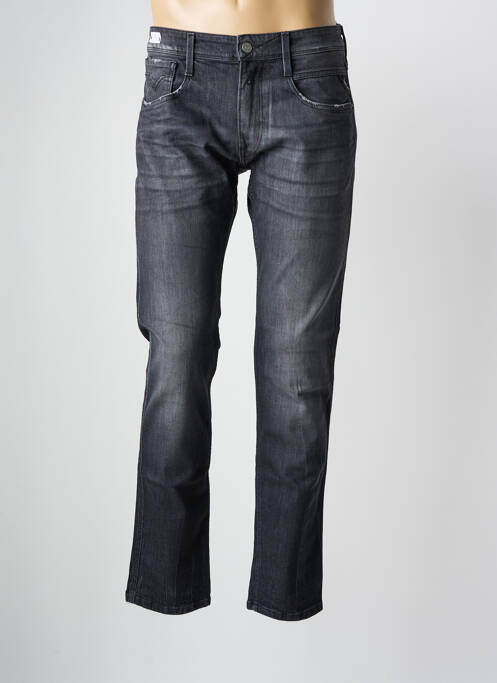 Jeans coupe slim noir REPLAY pour homme
