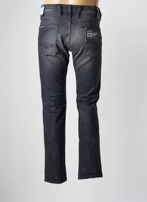Jeans coupe slim noir REPLAY pour homme