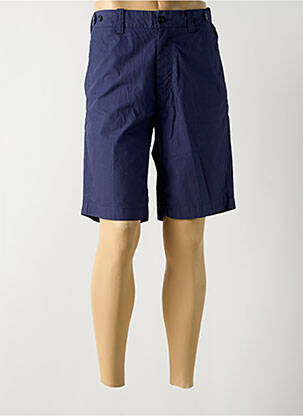 Bermuda tissage popeline taille normale bleu DIESEL homme