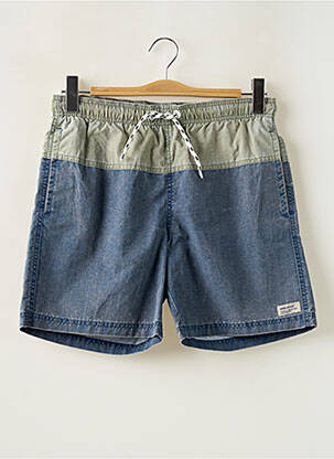 Short de bain fond doublé vert BLEND homme