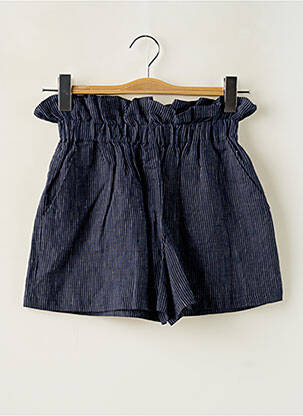 Short bleu SCHOOL RAG pour femme
