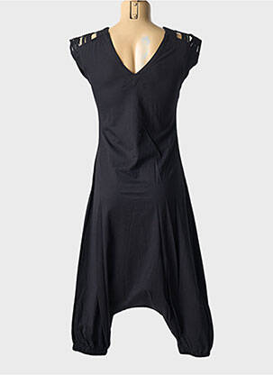 Combi-pantalon manches courtes manches courtes noir PYGMEES femme