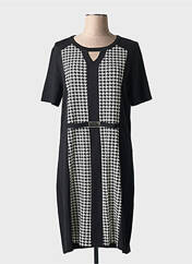 Robe mi-longue noir ATLANTA pour femme seconde vue