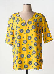 Top jaune WEEK END A PARIS pour femme seconde vue