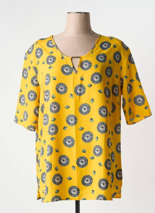 Top jaune WEEK END A PARIS pour femme